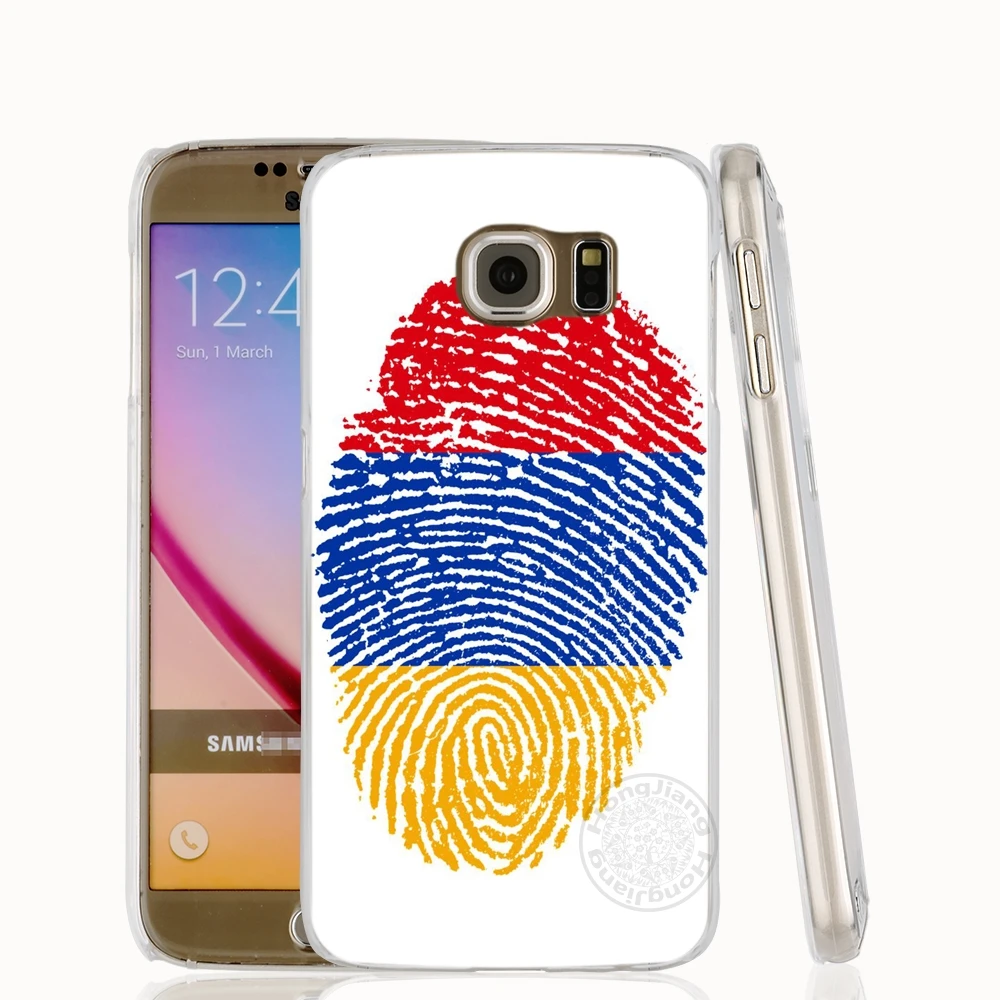 HAMEINUO чехол для сотового телефона с арменским флагом Samsung Galaxy S7 edge PLUS S8 S6 S5 S4 S3 MINI|cover