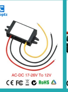 Преобразователь питания DC/DC понижающий 12 В/24 В до 6V30A водонепроницаемый модуль управления автомобиля низкий нагрев авто Инвертор конвертер