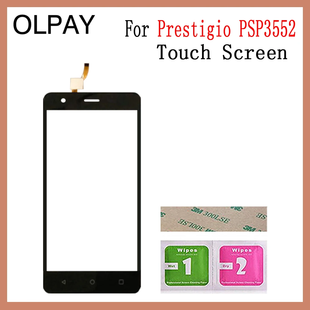 OLPAY 5,5 '' мобильный телефон сенсорный экран для Prestigio Muze H3 psp 3552 psp 3552 DUO Переднее стекло сенсорный экран сенсорная панель