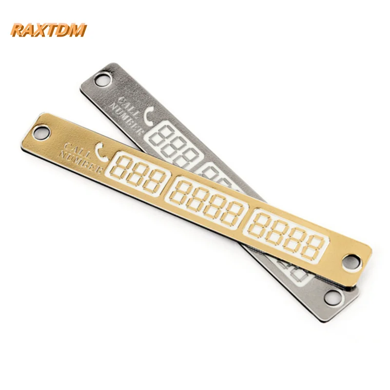 Временная парковочная карта светящийся номер телефона для Renault Koleos Clio Scenic Megane Duster