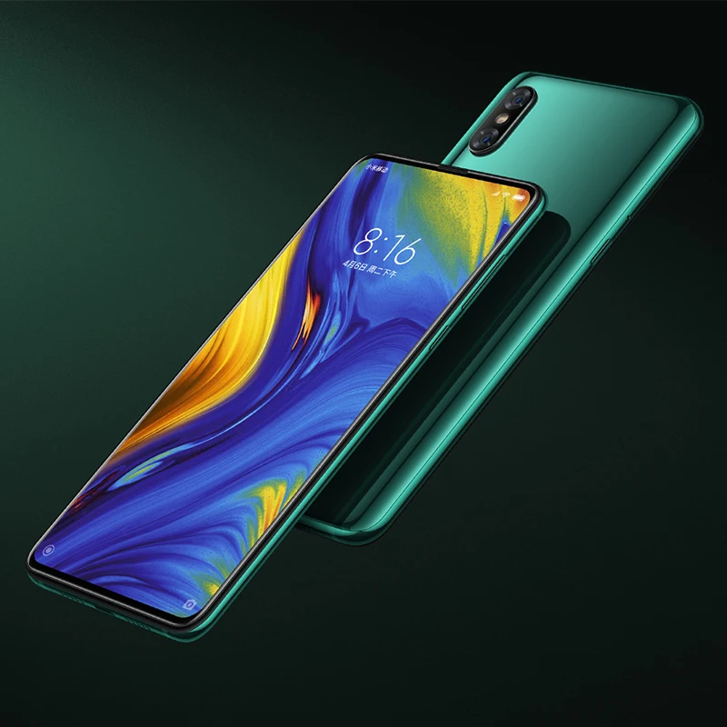 Глобальная ПЗУ Xiaomi mi X 3 6 ГБ ОЗУ 128 Гб мобильный телефон Snapdragon 845 3200 мАч 39 ''полный