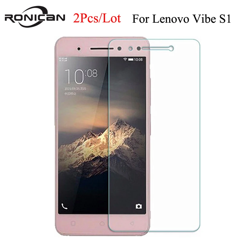 Закаленное стекло для Lenovo Vibe S1 2 шт. 2.5D 9H защитная пленка Взрывозащищенная Защита