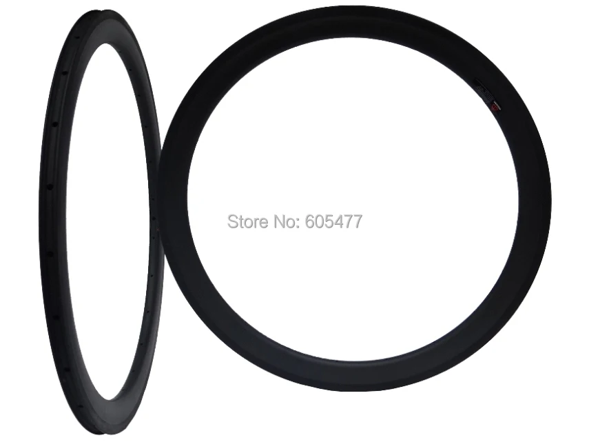 Совершенно новый-полностью карбоновый матовый обод для дорожного велосипеда 700C