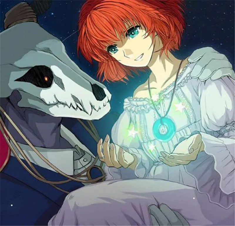 Anime The Ancient Magus' Bride Hatori Chise Cosplay Necklace Prop Pendant Halloween Cartoon Christmas Gift | Украшения и