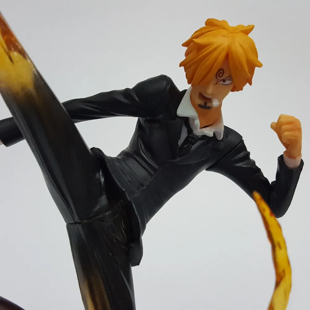 Экшн-фигурки Sanji Fire Foot Игрушечная модель 160 мм ПВХ игрушки One Piece Anime японские аниме