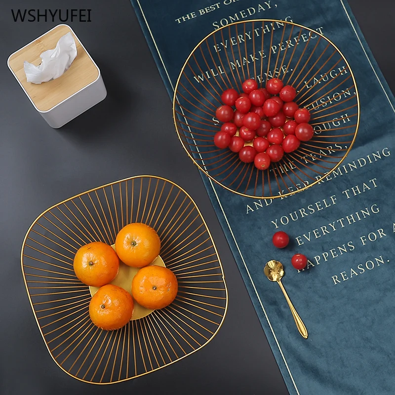 Прямая продажа светильник Роскошная чаша для фруктов домашняя стандартная