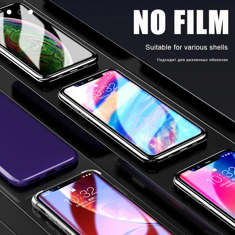 11D изогнутое закаленное защитное стекло пленка на IPhone 6 6s 7 8 Plus Защитное для