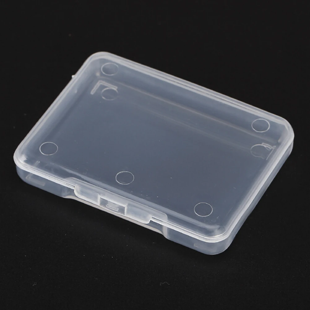 5PCS Plastic Transparent Small Clear Store box With Lid Coll