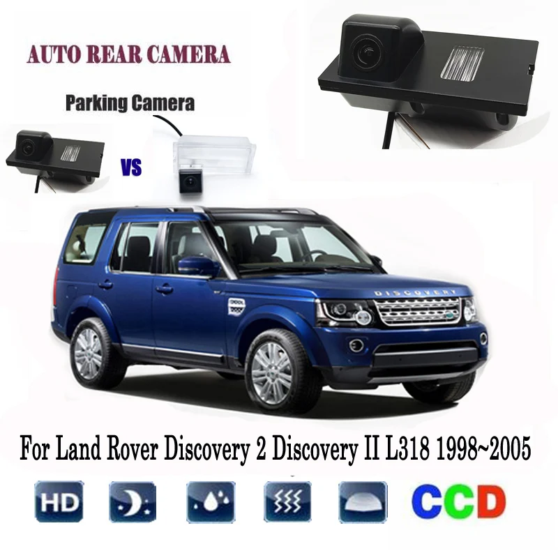 Камера заднего вида для Land Rover Discovery 2 II L318 1998 ~ 2005 CCD/ночное видение/камера RCA|Камеры
