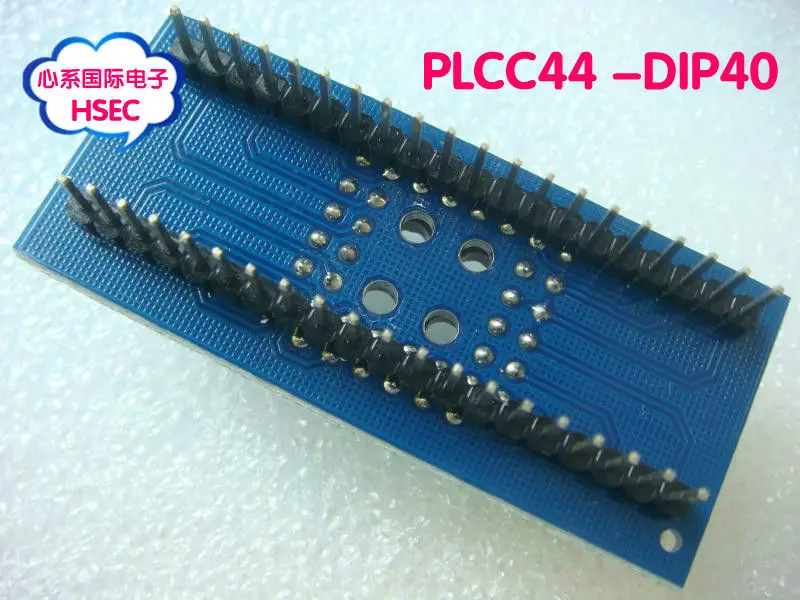 Бесплатная доставка 5 шт./лот. PLCC44 К DIP40/PLCC44 повернуть DIP40 IC испытательное сиденье