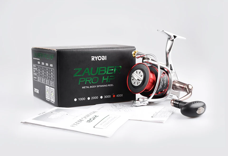 RYOBI ZAUBER PRO HP Рыболовные катушки спиннинговое колесо 8+ 1BB Передаточное отношение 5,1: 1/5. 0:1 морская самофиксирующаяся Ручка Катушка для рыбалки