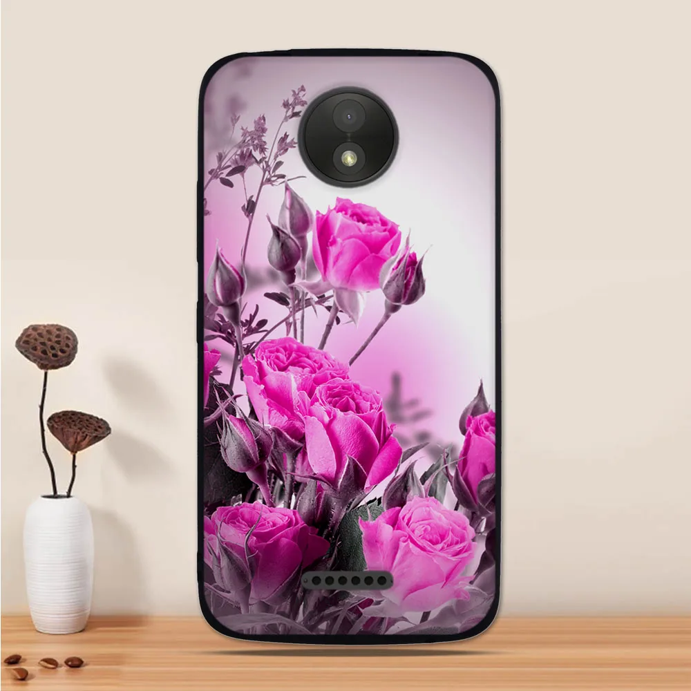 Чехол для Motorola Moto C мультяшный чехол ТПУ силиконовый Hoesje Coque Capa телефона |