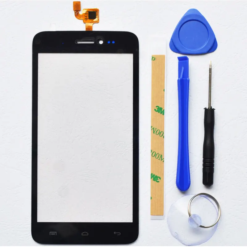 

BINYEAE 5.0''Touch Screen For Explay Rio Digitizer Touch Panel Glass Lens Sensor Free Tools+Adhesive