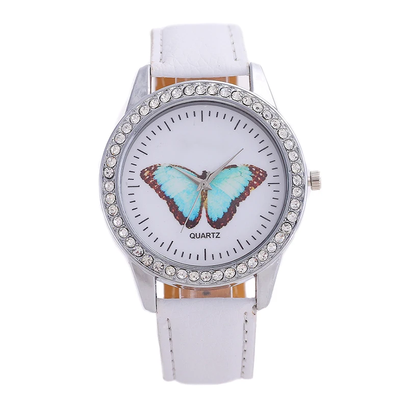 TANGKA мужские Дамские Кварцевые часы с инкрустированными бриллиантами дисплей