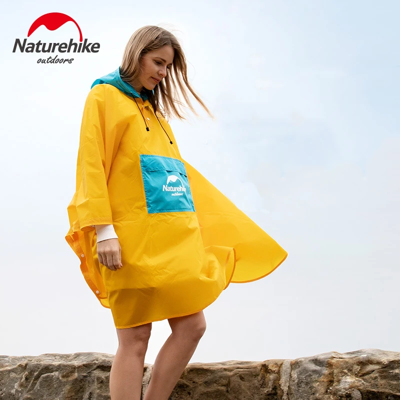Naturehike 2019 новая портативная Ультралегкая Водонепроницаемая ветровка пончо плащ