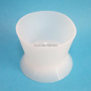 Стоматологические гибкие силиконовые резиновые чашки для смешивания, чаша для смешивания, максимальный размер 65*55 мм