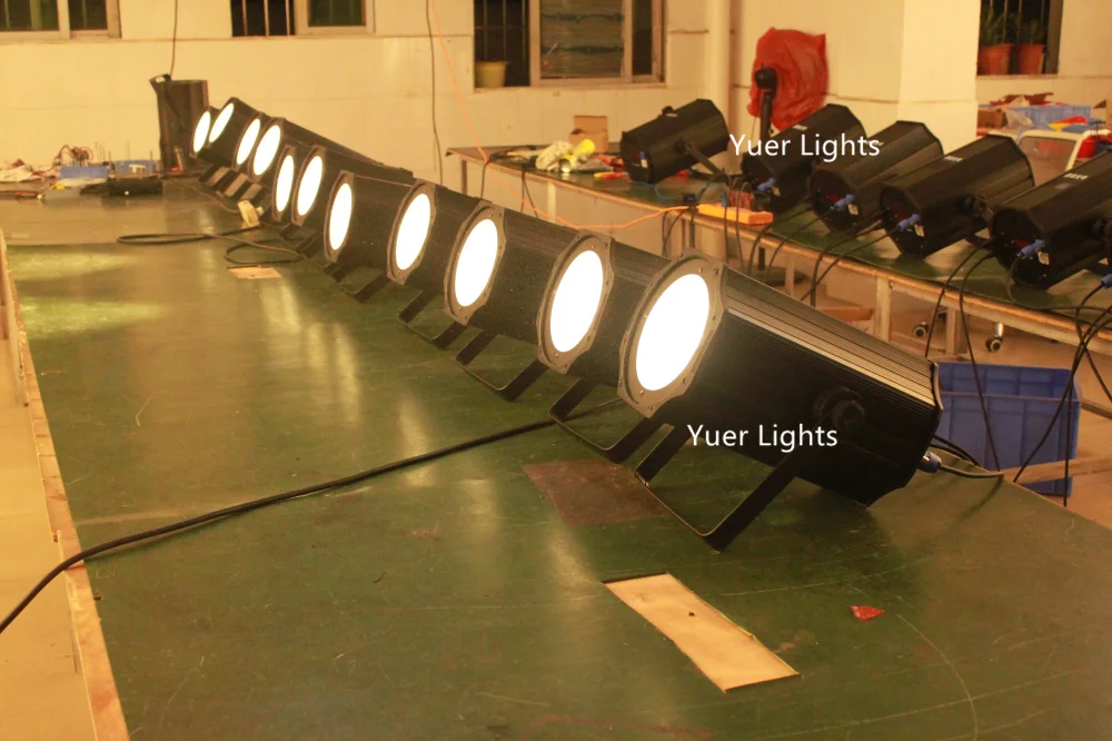 2 шт./лот новые алюминиевые Par лампы высокой мощности 200 Вт теплые белые LED COB Банки