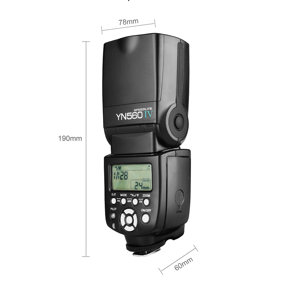 Вспышка yongnuo yn560iv контроллер вспышки Speedlite & YN560TX II синхронизатор с горячим