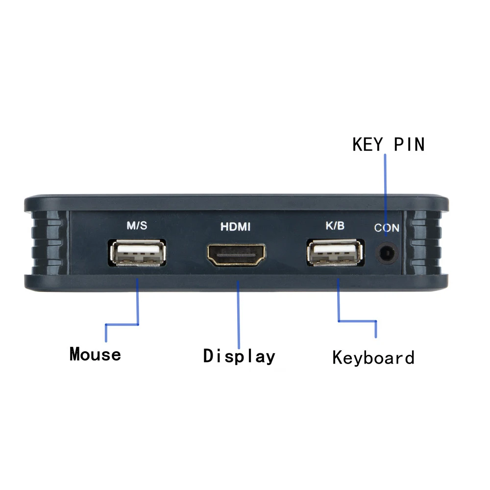 2 порта USB + HDMI KVM переключатель с кабелями мышь и клавиатура совместное устройство
