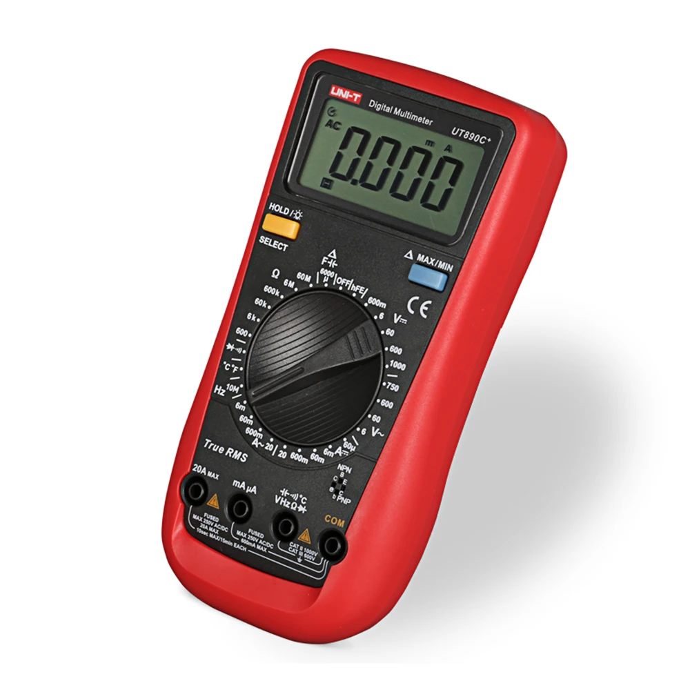 Мультиметр UT890C +/UT61A/B/C/D/E/ True RMS с ЖК-дисплеем электрический инструмент амперметр