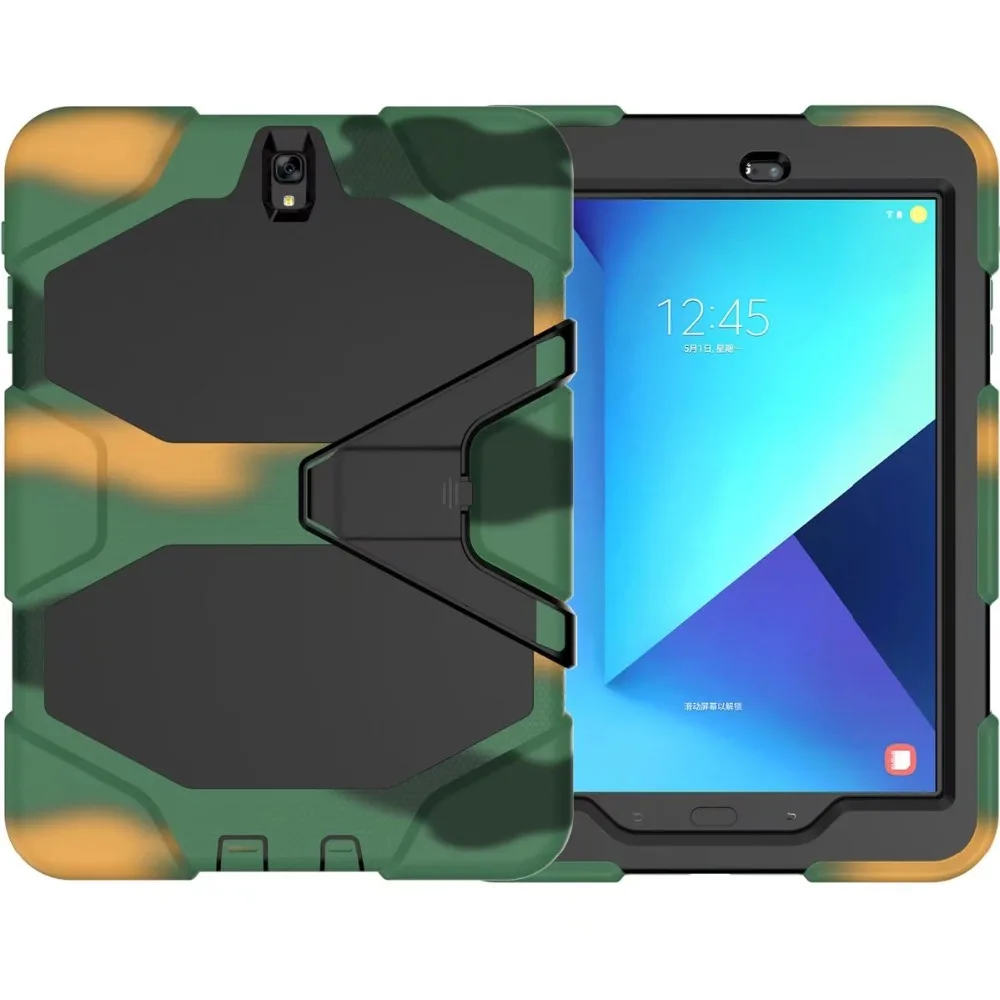 Для samsung GALAXY Tab A 8,0 Гибридный Жесткий ПК+ ТПУ резиновый защитный чехол для samsung GALAXY Tab A 8,0 T350 T351 SM-T355+ ручка