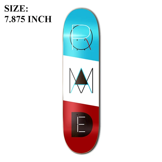 SIZE7.87"-8,25" промада скейтборд сделано в Мехико по качеству канадский клен для профессионального скейтбординга или скейтеров - Цвет: 7.875 inch