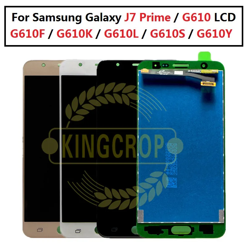 Для SAMSUNG GALAXY J7 Prime G610 G610F G610M on7 2016 дисплей с сенсорным экраном дигитайзер Замена для