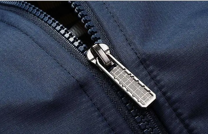 Куртка мужская демисезонная однотонная на молнии с воротником стойкой|business casual