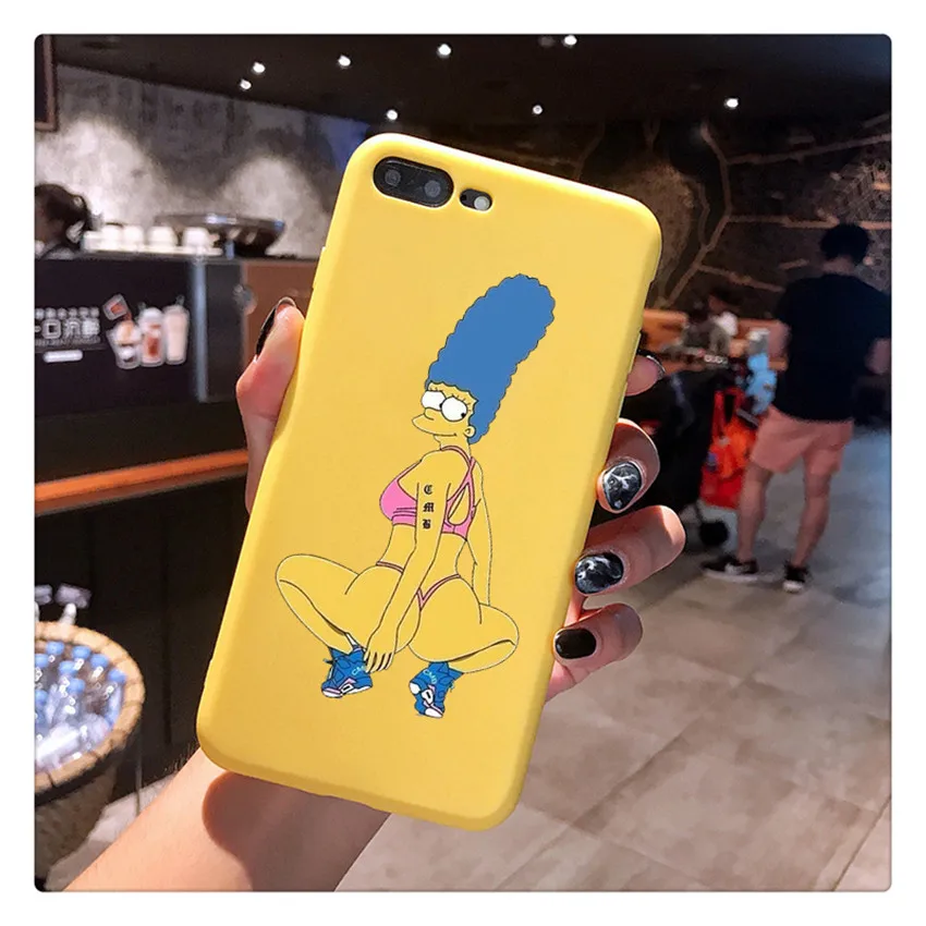 18278 Милый чехол для телефона Симпсон для iPhone X 7 Plus XS 10 чехол TPU Мягкий силиконовый чехол для телефона для iPhone 6S 8 6 Plus XS Max чехол - Цвет: 18278