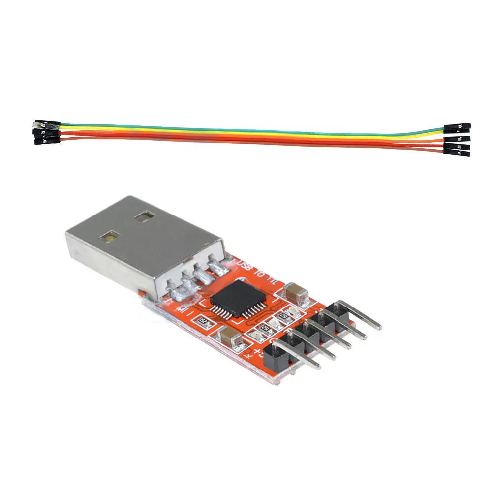 5-контактный модуль USB 2 0 к TTL UART последовательный преобразователь CP2102 STC PRGMR