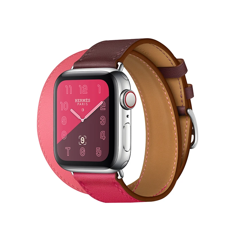 Ремешок кожаный для часов iWatch series 4/3/2/1 42/38 мм 44/40 мм|Ремешки часов| |
