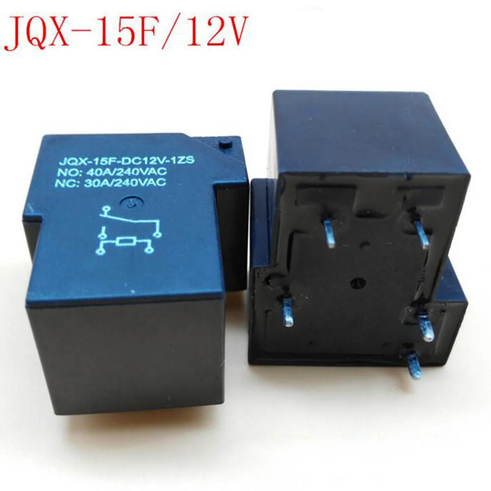 JQX 15F/12V 5 штифтов высокое Мощность реле 30A нагреватель специализированное T90/SLA 12VDC