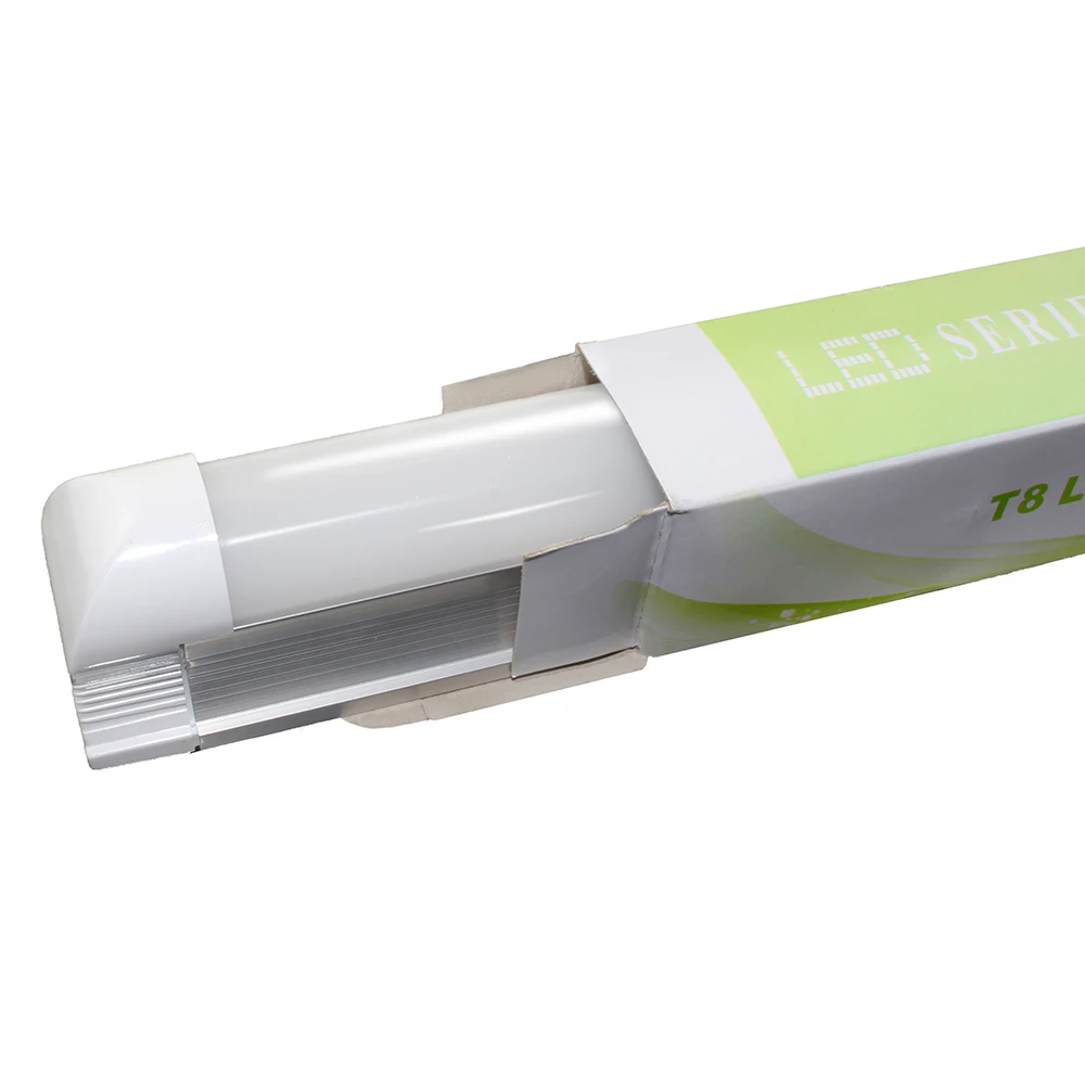 2250LM 50pcs/lot wholesale price flameproof lighting fixture milky/transparent 1200mm integrated LED Tube t818W 4ft AC85-265V |