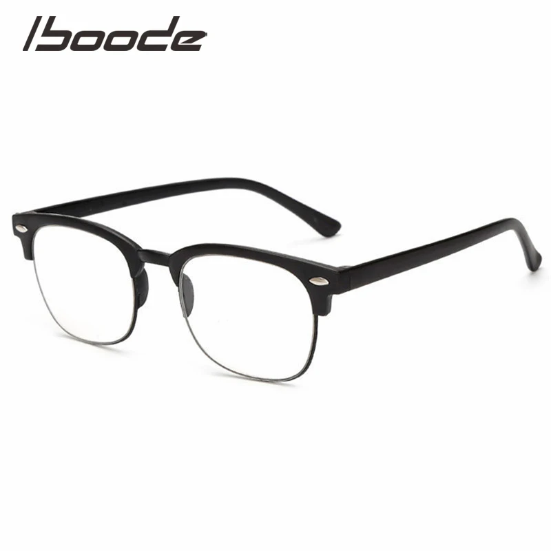 IBOODE TR90 квадратные полуочки для чтения женские и мужские без оправы