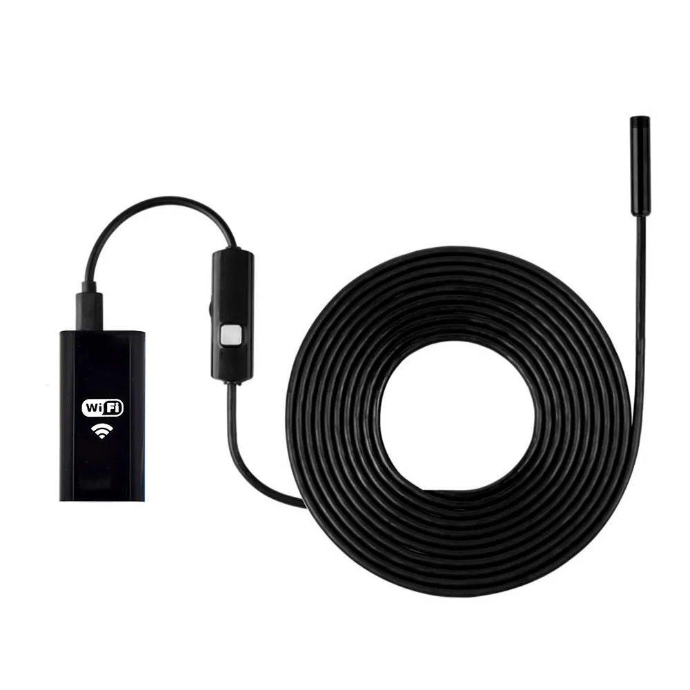 Эндоскоп WiFI передатчик коробка только для Wifi эндоскопа камера 8 мм Лен 720P USB камера Инспекционная камера змеиная трубка Android IOS