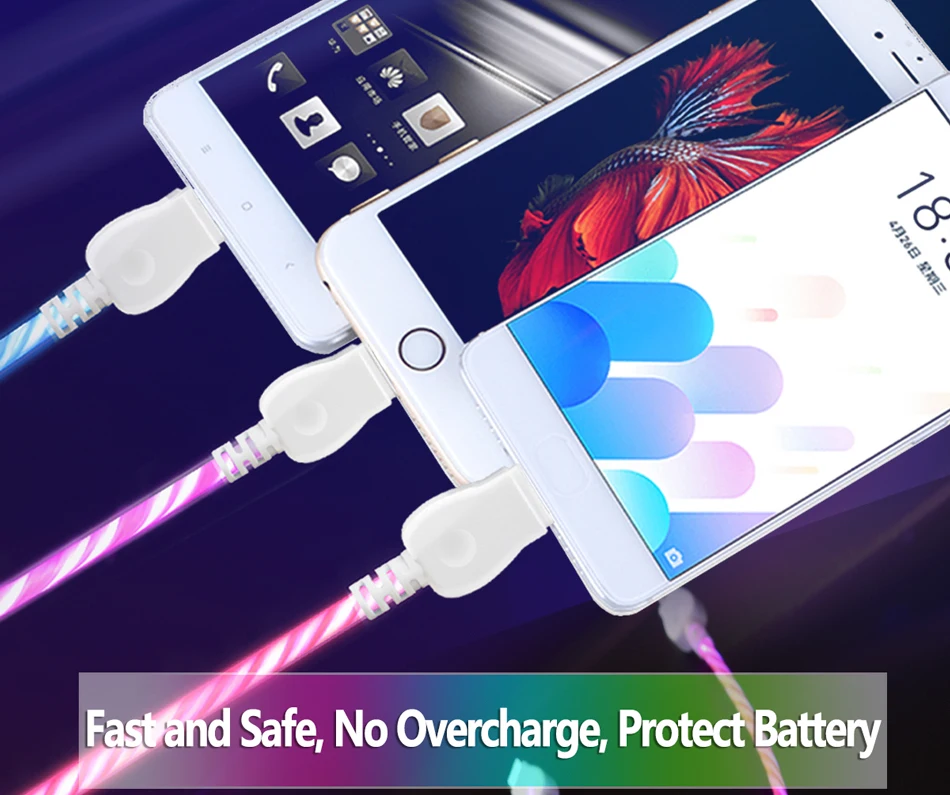 NOHON USB кабель для iPhone 8Pin XS Max XR X 8 7 6 Plus 6S Plus 5S 5 iPad флэш-светильник Быстрая Зарядка Кабели зарядное устройство для мобильного телефона