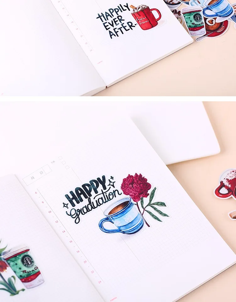 20 шт./упак. зима «Hot Drink Coffee» декоративные планировщик наклейка, сделай сам, Скрапбукинг телефон дневник Стикеры s Эсколар