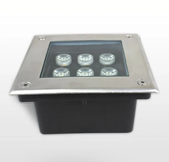 Производитель квадратная форма RGB 9 Вт светодиодные Подземные Светильники лампа