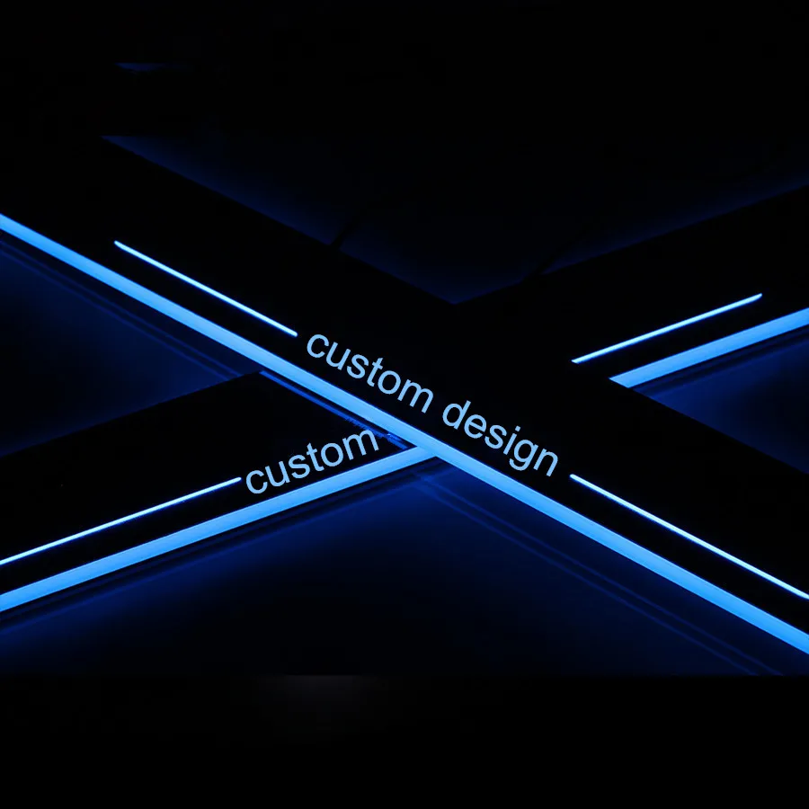 Круто! Пользовательские светодиодные Черные Юнион Джек Великобритании порога