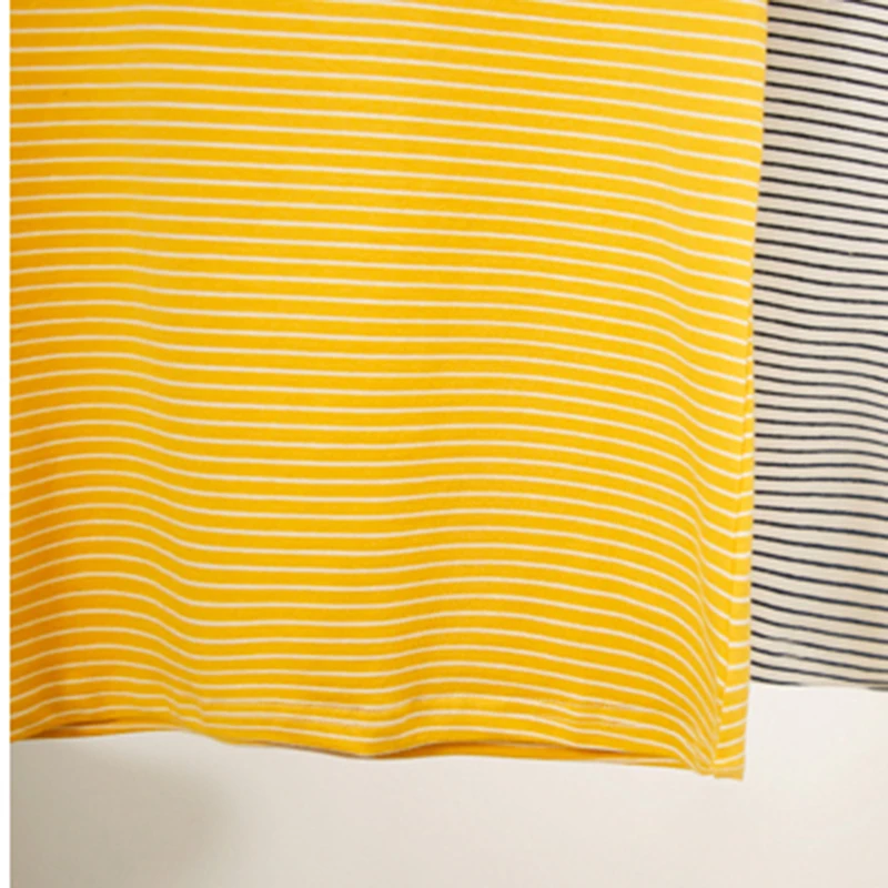 Летняя новая мода женский тонкий Одноцветный полосатый квадратный воротник с