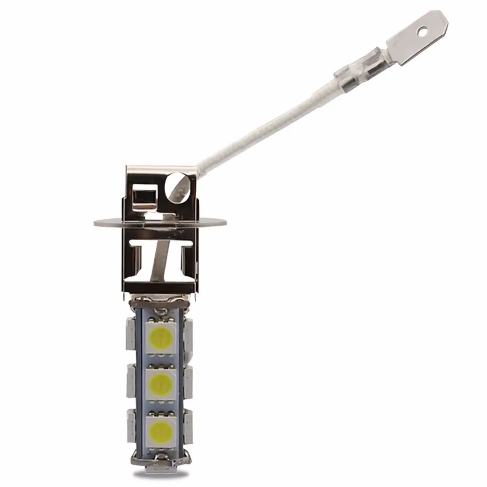 4 шт. Белый h3 13smd 5050 противотуманная фара h3 супер яркий h3 smd светодиоды 5050 h3 светодиодные фары наивысшей мощности h3 12 v