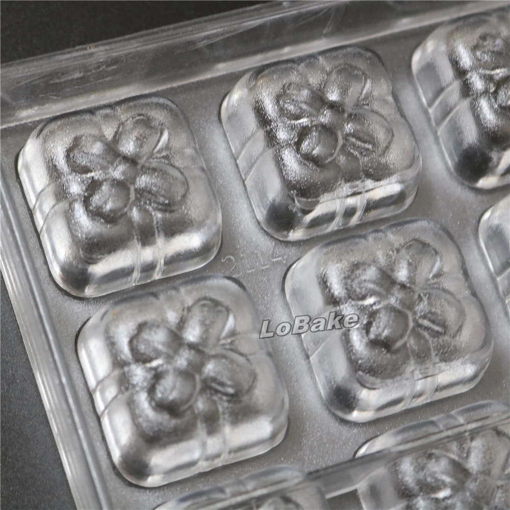 21 полостей Подарок cake box форма PC Поликарбонат пластиковые формы для шоколада ice cube