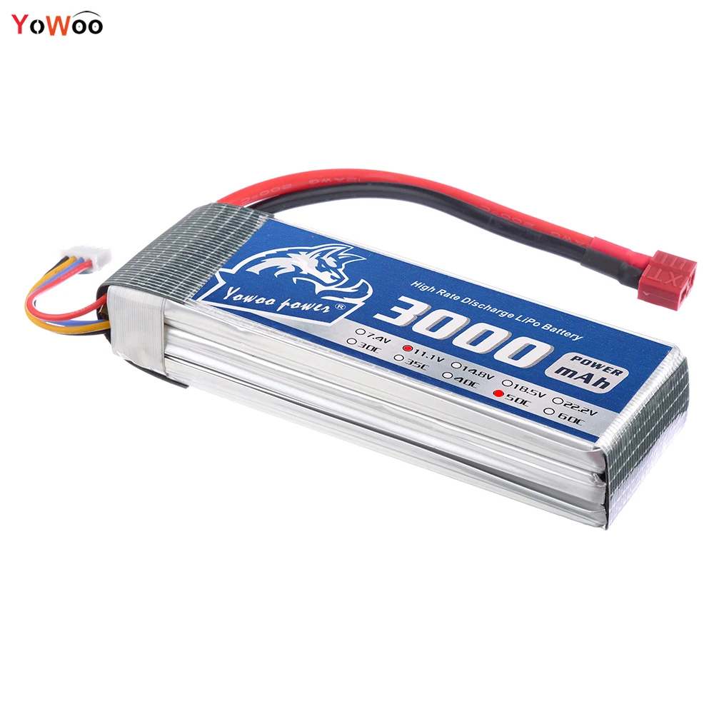 Аккумулятор Lipo 2s ~ 6s 3000 мАч 7 4 v 11 1 14 8 18 5 22 2 50C MAX 100C ремешок для автомобиля лодки