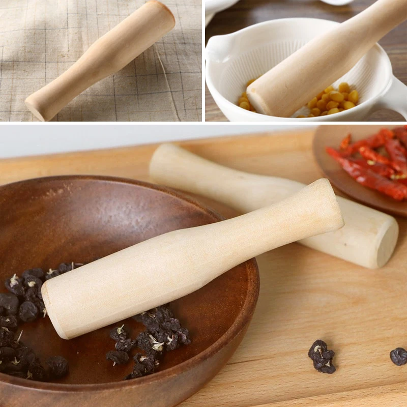 Практичная экологическая Акция 1 шт. новые кухонные аксессуары только для органической медицины дерево для чеснока шлифовальный стержень