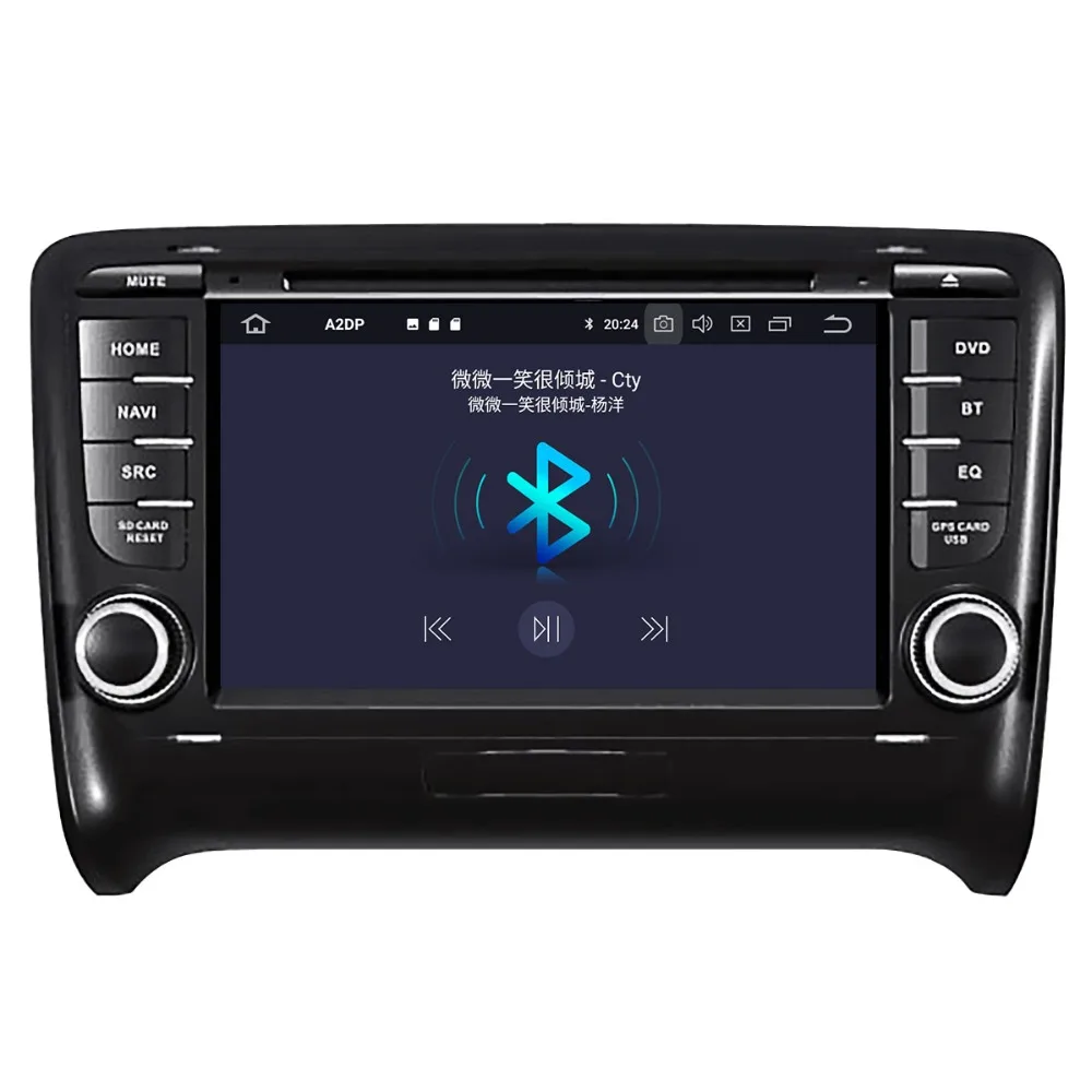 Автомобильный DVD-плеер Aotsr Android 9 0 с GPS-навигацией для AUDI TT 2008-2014 мультимедийный 2 din