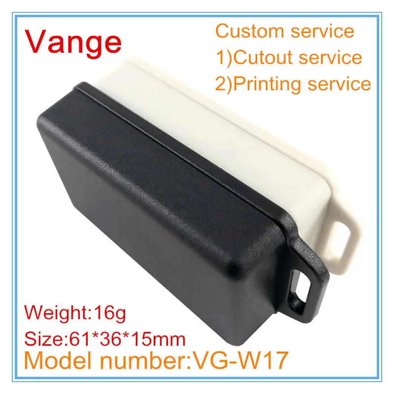 10 шт./лот Электронный настенный корпус из АБС-пластика 61*36*15 мм для датчика