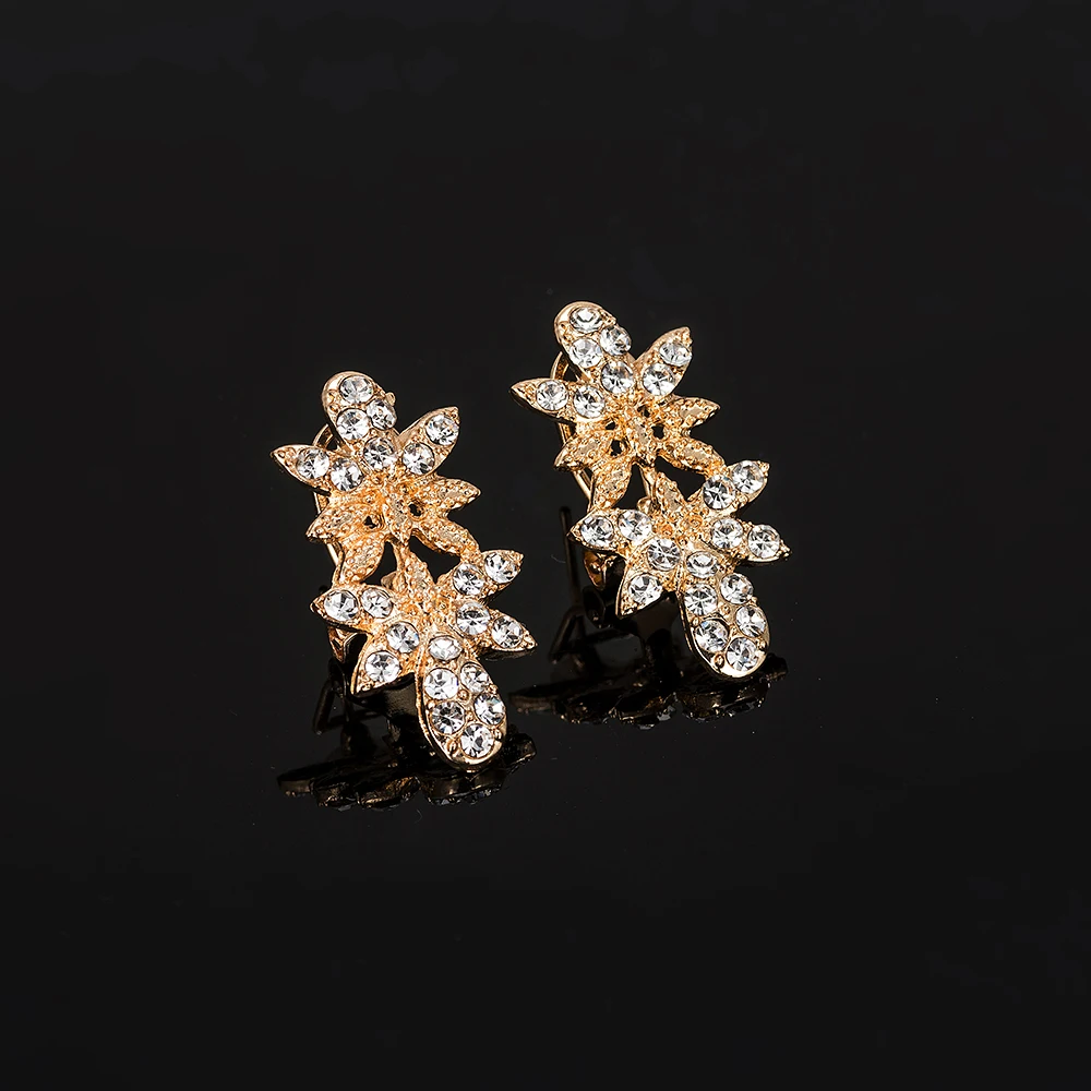 2019 Новый Модный комплект ювелирных изделий Нигерия Дубай золотой цвет