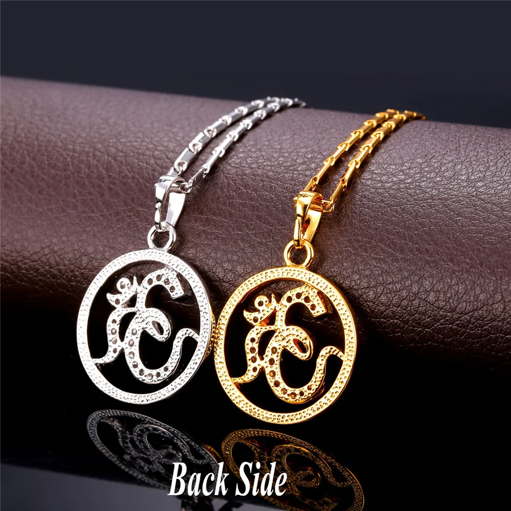 Индуизм ювелирные изделия индуизма амулет кулон для женщин/мужские золотистые