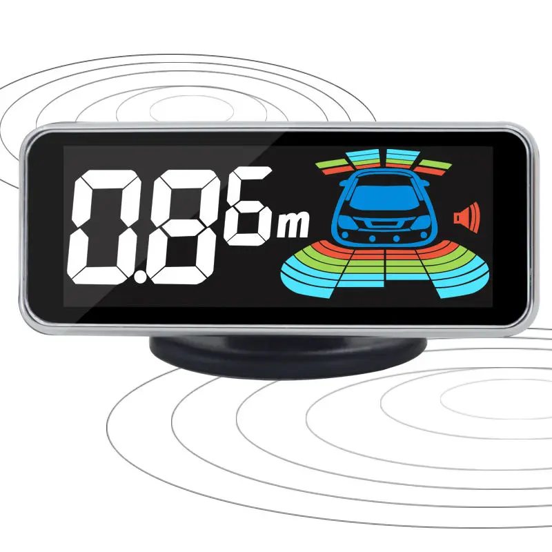 Новое поступление парковочный датчик 8 датчиков ЖК дисплей автомобильная