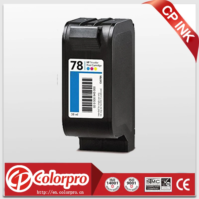 CP оптом 78 Цвет переработанного чернильного картриджа для hp 78 78XL для hp OfficeJet G55 G55xi G85 G85xi G95 K60 K60xi K80 K80xi с чернилами hp Deskjet 930c